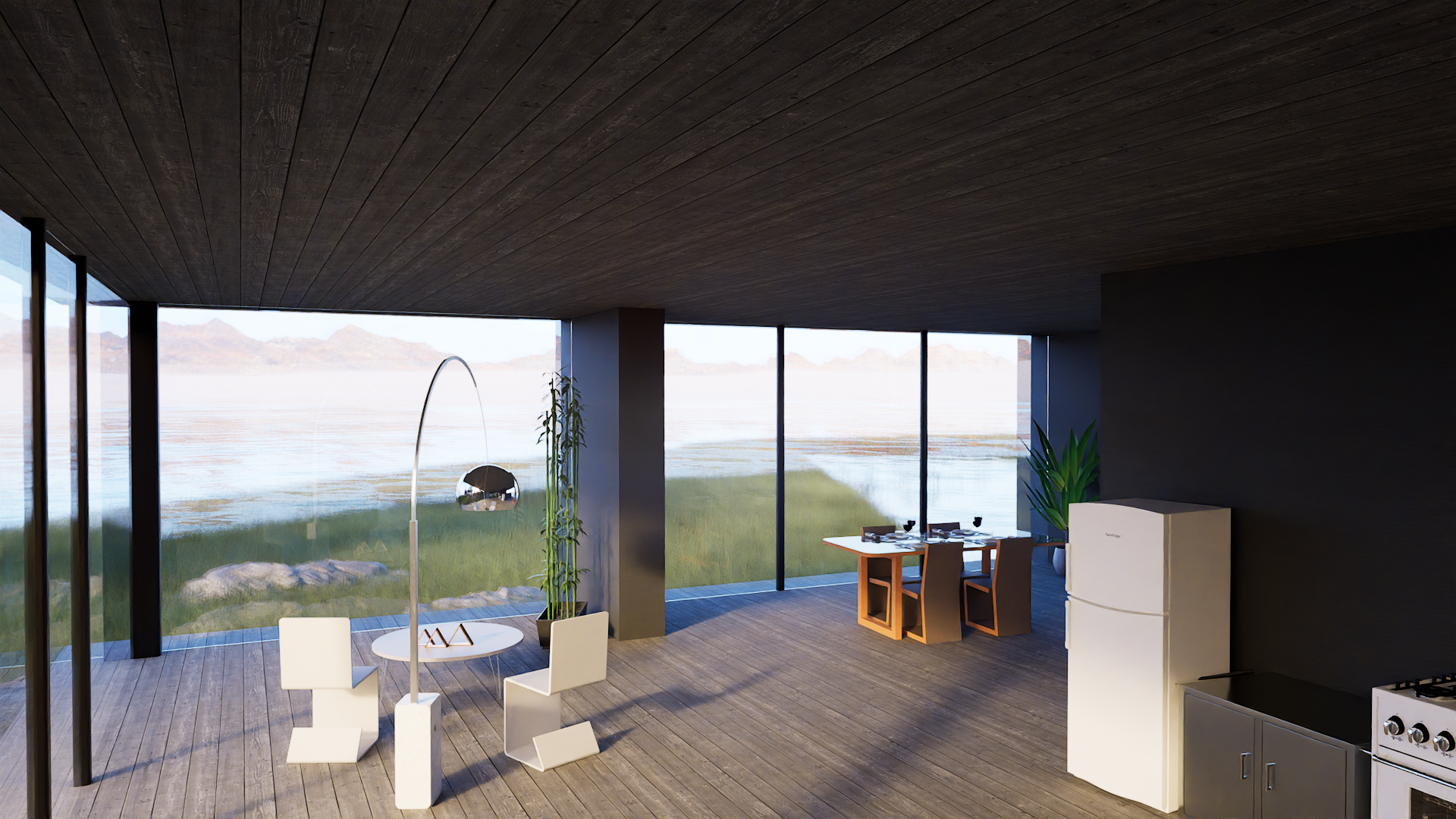 Reflection House Interior