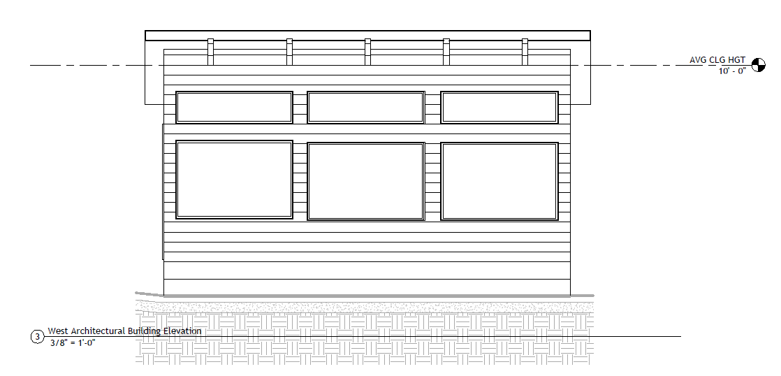 Solaris House West Elevation